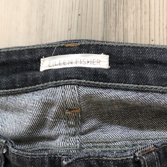 Eileen Fisher Dark Gray Jeans size 6 - Picture 2 of 4